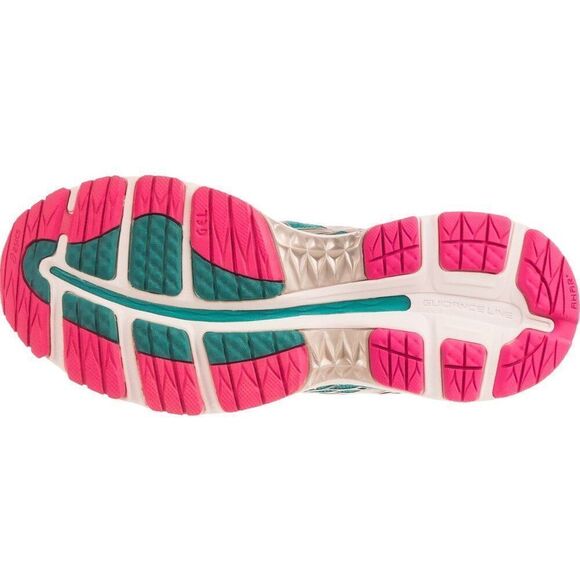 ASICS GEL NIMBUS 18 Teal Hot Pink Women's 6.5 US Medium Width 37.5 EUR T650N - Picture 7 of 8